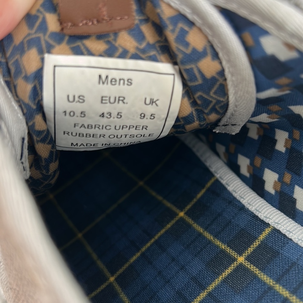 Ben Sherman | Chandler Lo canvas lace up preppy dress sneakers men’s size 10.5 - Picture 10 of 11